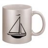 11oz Metallic Silver Mug Thumbnail