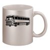 11oz Metallic Silver Mug Thumbnail