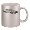 11oz Metallic Silver Mug Thumbnail