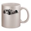 11oz Metallic Silver Mug Thumbnail