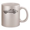 11oz Metallic Silver Mug Thumbnail