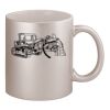 11oz Metallic Silver Mug Thumbnail