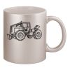 11oz Metallic Silver Mug Thumbnail