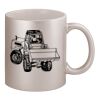 11oz Metallic Silver Mug Thumbnail