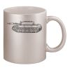 11oz Metallic Silver Mug Thumbnail