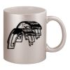 11oz Metallic Silver Mug Thumbnail