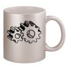 11oz Metallic Silver Mug Thumbnail