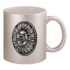 11oz Metallic Silver Mug Thumbnail