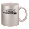 11oz Metallic Silver Mug Thumbnail