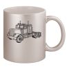 11oz Metallic Silver Mug Thumbnail