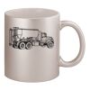 11oz Metallic Silver Mug Thumbnail