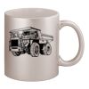 11oz Metallic Silver Mug Thumbnail