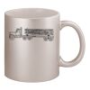 11oz Metallic Silver Mug Thumbnail