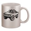 11oz Metallic Silver Mug Thumbnail