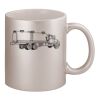 11oz Metallic Silver Mug Thumbnail