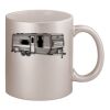 11oz Metallic Silver Mug Thumbnail