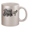 11oz Metallic Silver Mug Thumbnail