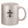 11oz Metallic Silver Mug Thumbnail