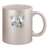 11oz Metallic Silver Mug Thumbnail