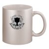 11oz Metallic Silver Mug Thumbnail