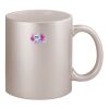 11oz Metallic Silver Mug Thumbnail