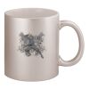11oz Metallic Silver Mug Thumbnail