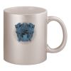 11oz Metallic Silver Mug Thumbnail
