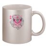 11oz Metallic Silver Mug Thumbnail