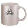 11oz Metallic Silver Mug Thumbnail