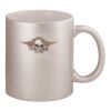 11oz Metallic Silver Mug Thumbnail