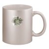 11oz Metallic Silver Mug Thumbnail