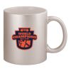 11oz Metallic Silver Mug Thumbnail