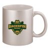 11oz Metallic Silver Mug Thumbnail