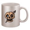 11oz Metallic Silver Mug Thumbnail