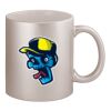 11oz Metallic Silver Mug Thumbnail