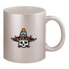 11oz Metallic Silver Mug Thumbnail