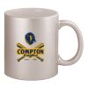 11oz Metallic Silver Mug Thumbnail