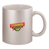 11oz Metallic Silver Mug Thumbnail
