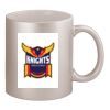 11oz Metallic Silver Mug Thumbnail