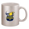 11oz Metallic Silver Mug Thumbnail