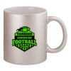 11oz Metallic Silver Mug Thumbnail