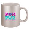 11oz Metallic Silver Mug Thumbnail