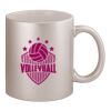 11oz Metallic Silver Mug Thumbnail