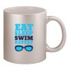 11oz Metallic Silver Mug Thumbnail