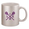 11oz Metallic Silver Mug Thumbnail