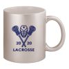 11oz Metallic Silver Mug Thumbnail