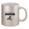 11oz Metallic Silver Mug Thumbnail
