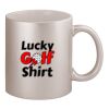 11oz Metallic Silver Mug Thumbnail