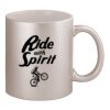 11oz Metallic Silver Mug Thumbnail
