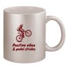 11oz Metallic Silver Mug Thumbnail